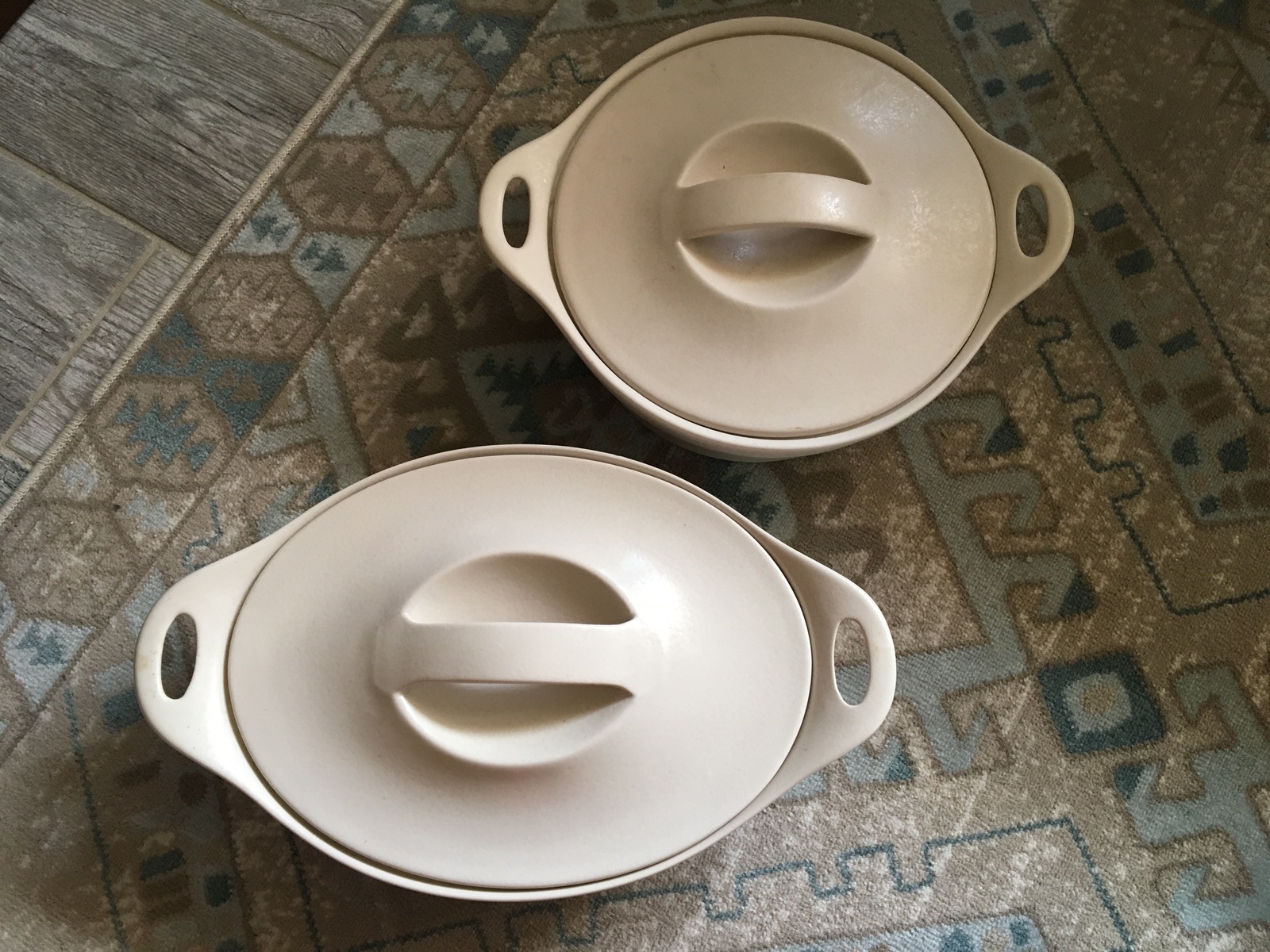 Vintage 2000 Corning Ware CREATIONS KHAKI Stoneware Crock Pot & Roaster
