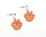 Clemson Tigers Enamel Logo Post earrings