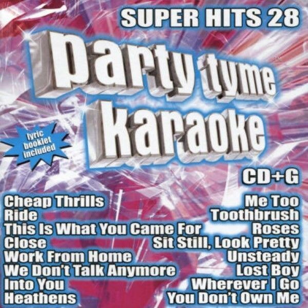Primary image for Party Tyme Karaoke [Super Hits, Vol. 28 - Karaoke] Compilation, CD Music, New