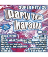 Party Tyme Karaoke [Super Hits, Vol. 28 - Karaoke] Compilation, CD Music... - $10.99