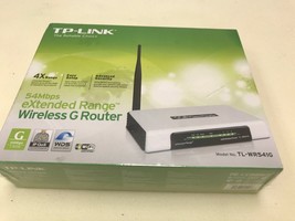 TP-LINK 54mbps Esteso Gamma senza Fili Router Nuovo IN Scatola con Plastica - $96.05