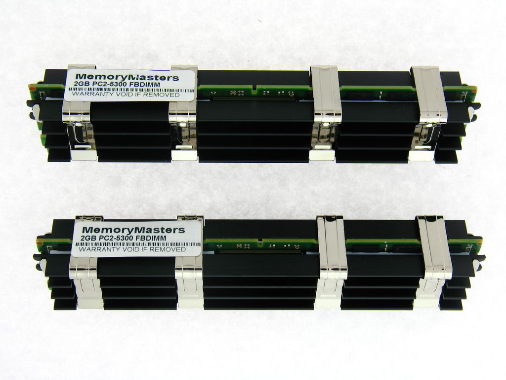 Primary image for 4GB (2x2GB) RAM Memory for Apple Mac Pro "Eight Core" 3.0 (2,1) Tower DDR2