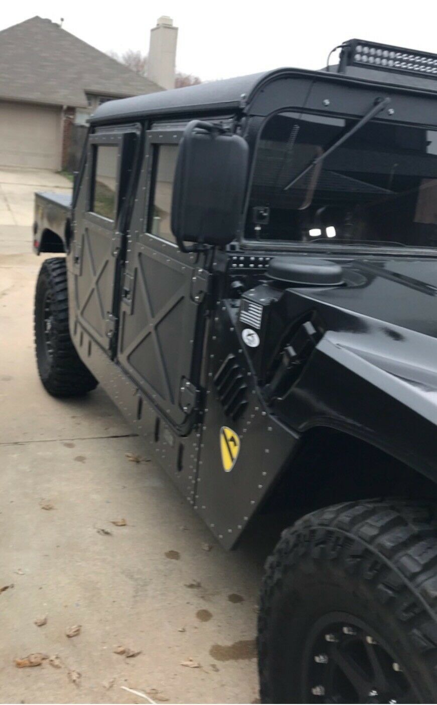 4 NEW GREEN MILITARY HUMVEE XDOORS SET OF 4 HARD DOORS M998 M1038