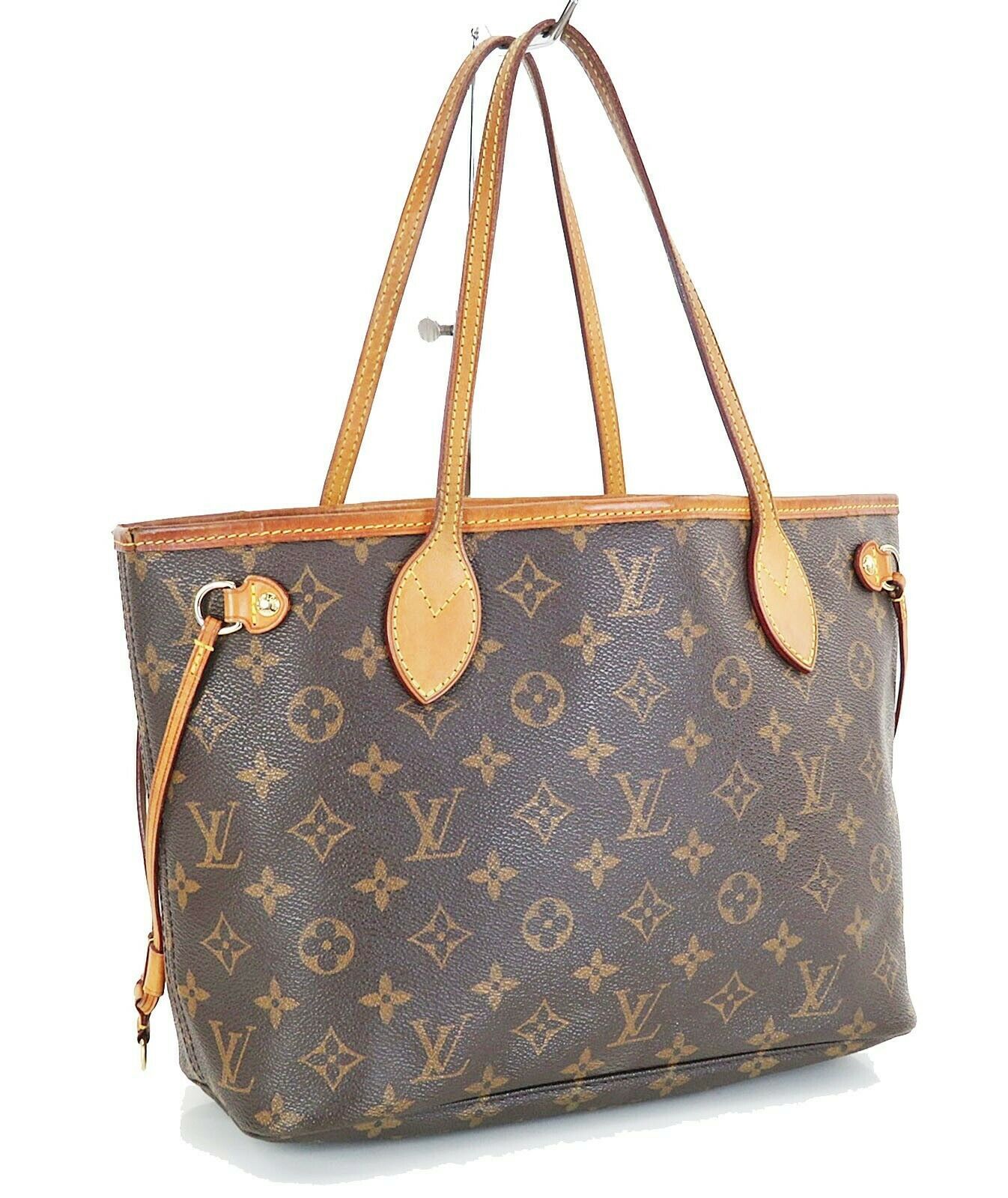 Authentic LOUIS VUITTON Neverfull PM Monogram Tote Bag Purse #35241 - Women&#39;s Bags & Handbags