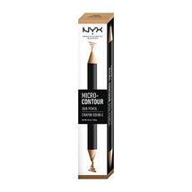 Nyx Professional Makeup Micro-Contour Duo Pencil, Medium Deep, 0.1 Ounce - $8.24