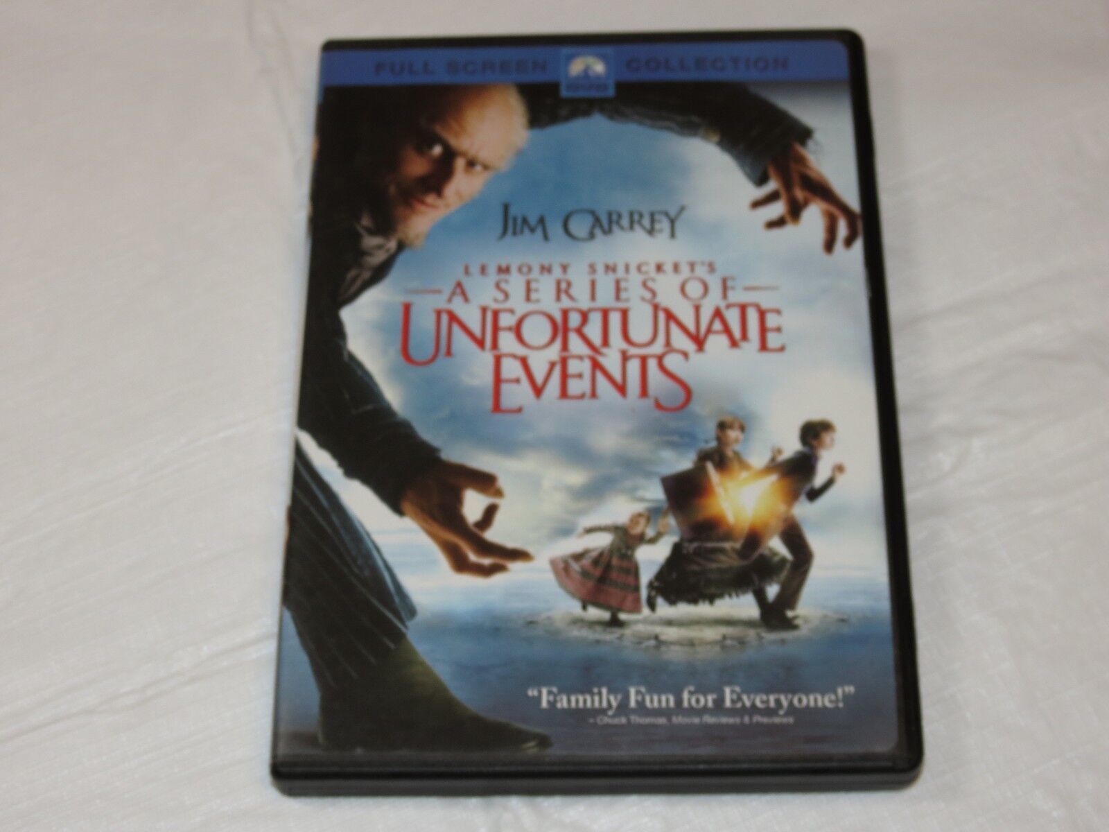 Lemony Snickets A Series of Unfortunate Events DVD 2005 Full Screen Jim ...