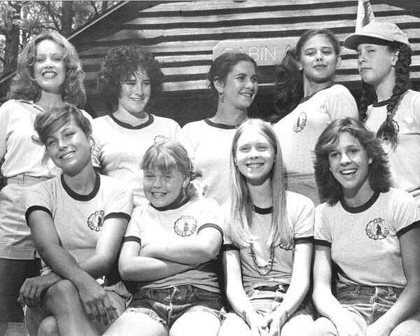 Little Darlings 1980 line-up McNichol O'Neal Nixon Kenin Errickson 8x10 photo