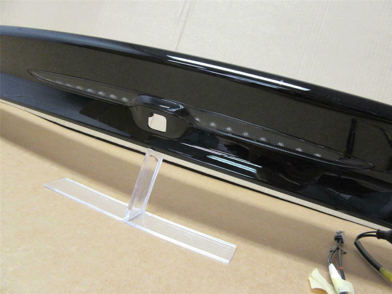 OEM Infiniti G37 Q60 Convertible Spoiler Wing Obsidian Black W/O