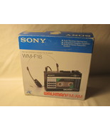 vintage Sony Walkman WM-F18 Compact Cassette Player - mint in Orig. Box - $500.00