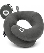 BCOZZY Neck Pillow for Travel Provides Double Support to The Large, Gray  - $59.19