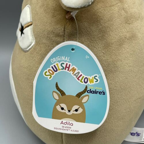 Squishmallows 8” Adila Antelope Gazelle Stuffed Animal Plush Toy Other