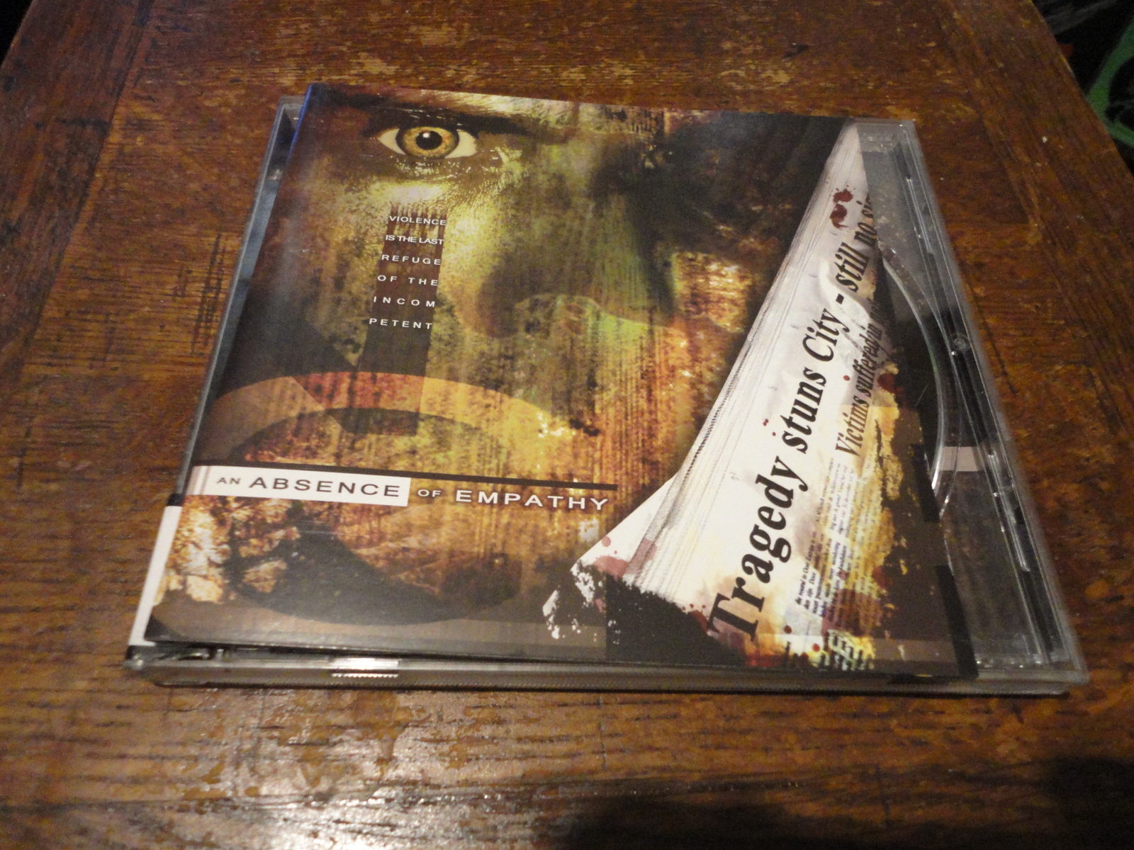 CD Frameshift 'An Absence of Empathy' prog rock concept album Sebastian