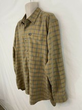 The North Face Mens XL Plaid Button Front Hiking Expedition Button Front Shirt - $20.10