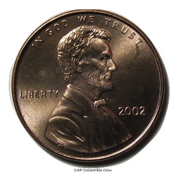 2002 S Lincoln Memorial Cent PCGS PR69 RD DCAM
