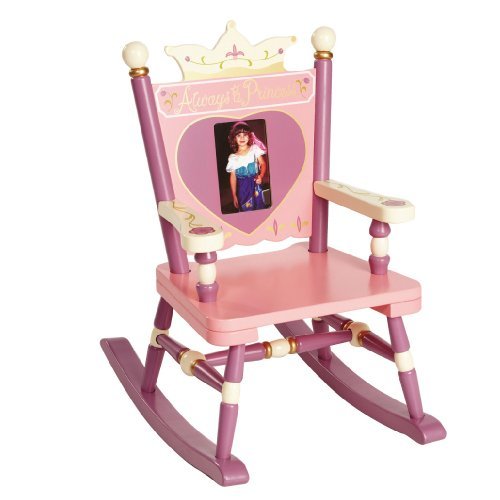 Wildkin Princess Mini Rocking Chair, Features Built-In ...