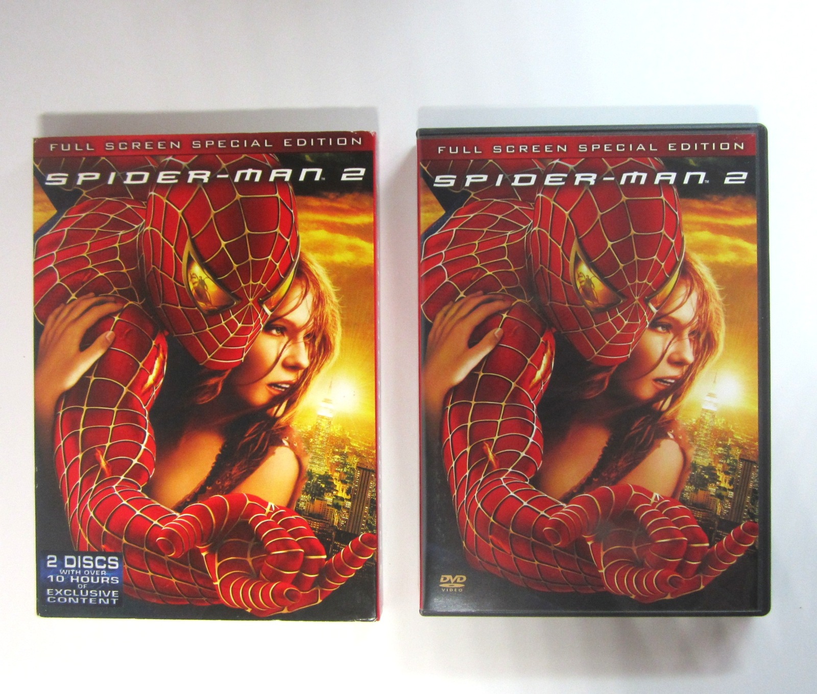 Spider-Man 2 DVD - 2004 - 2-Disc Set - Special Edition- Fullscreen ...