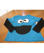 Garçon Sesame Street Cookie Monster T Shirt Jeunesse Neuf Manche Longue ... - $7.35