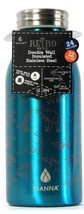 Manna 12 Oz The Retro Bottle Double Wall Insulated Stainless Steel Kids Bottle 