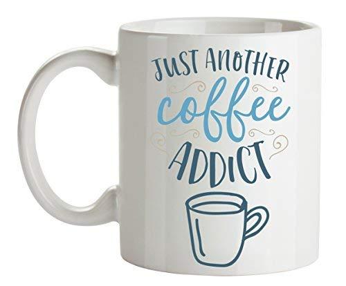 Coffee Addict Mug - Coffee Lovers Mugs - Perfect Ceramic Gift Cups For Women Men