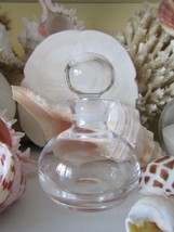 Beautiful Crystal Perfume Bottle~3&quot; Tall~Mint Condition~The Perfect Gift - $118.79