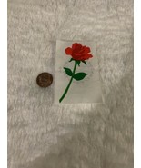 Vintage Mrs Grossmans 1990 Rose Flower Sticker 90s - $9.89