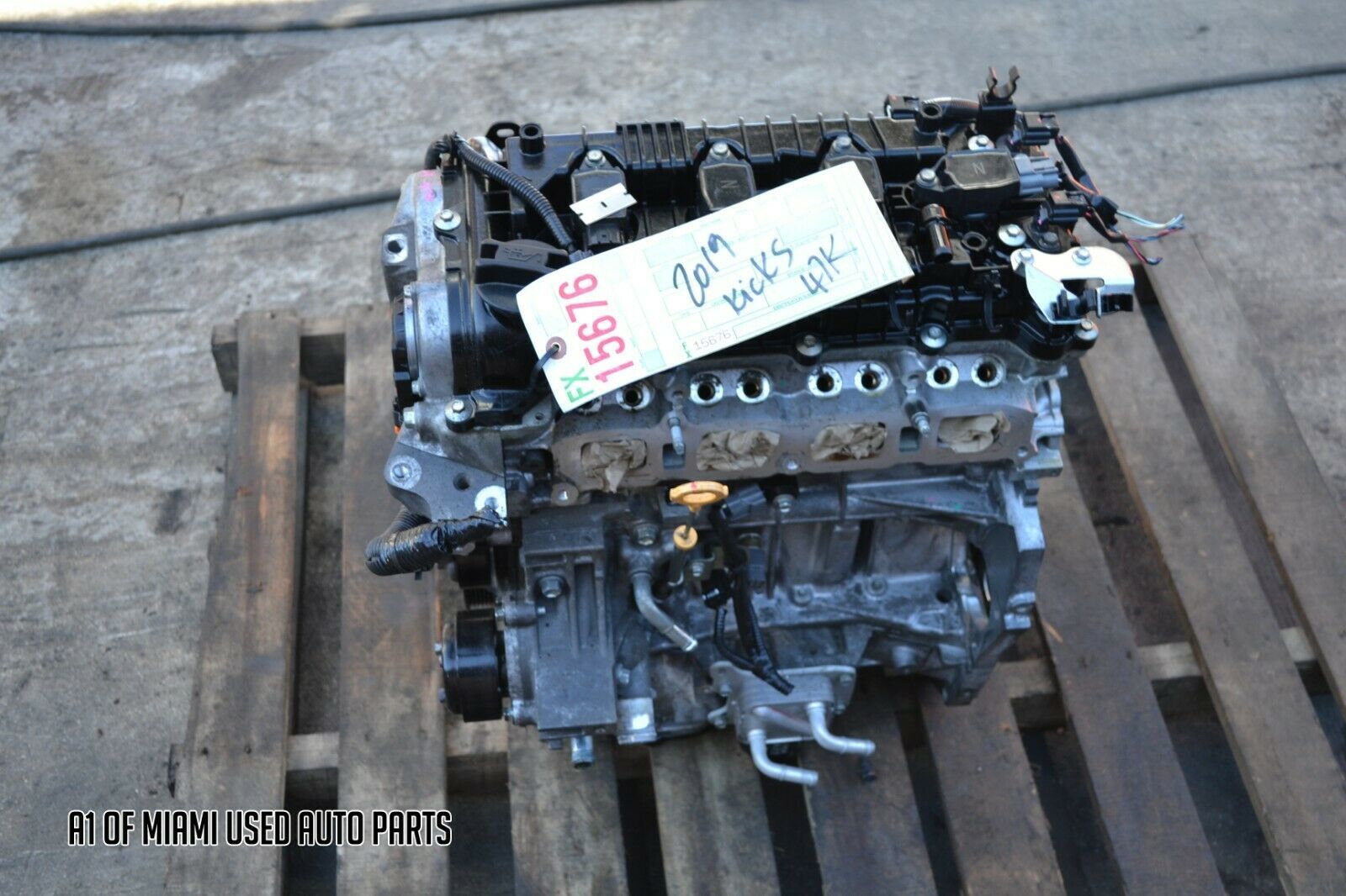 2019 Nissan Kicks Engine Longblock Motor 1.6L 18 19 HR16DE - $891.00