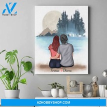 Personalized Mom Canvas Painting - Mother To Be Gifts - Up To 4 Daughters - $49.99