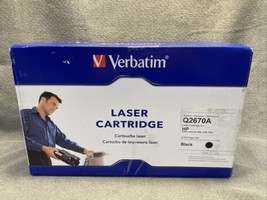 NEW Verbatim Laser Cartridge Q2670A HP 3500, 3550, 3700 Black Printer Ink KG JD - $54.45