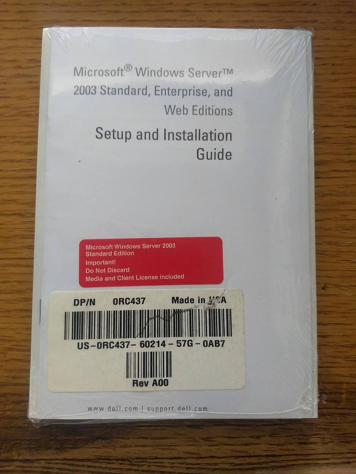 Microsoft Windows 2003 Server Standard And 50 Similar Items