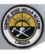 Serpent River Indian Reserve Ontario Canada Sew-on Patch - $4.74
