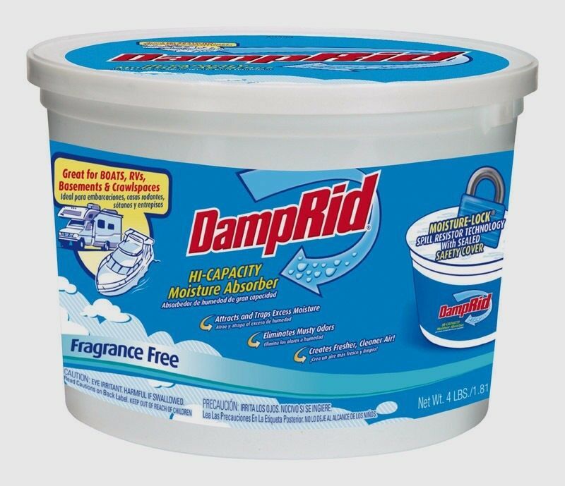 Damp Rid DAMPRID HIGH CAPACITY MOISTURE & ODOR ABSORBER Dehumidifier 64 oz FG50T