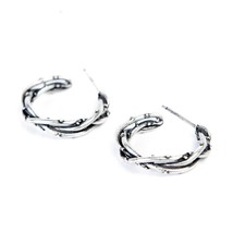 MKENDN Authentic Original Design Thorn Stud Earrings Accessories For Wom... - $22.98
