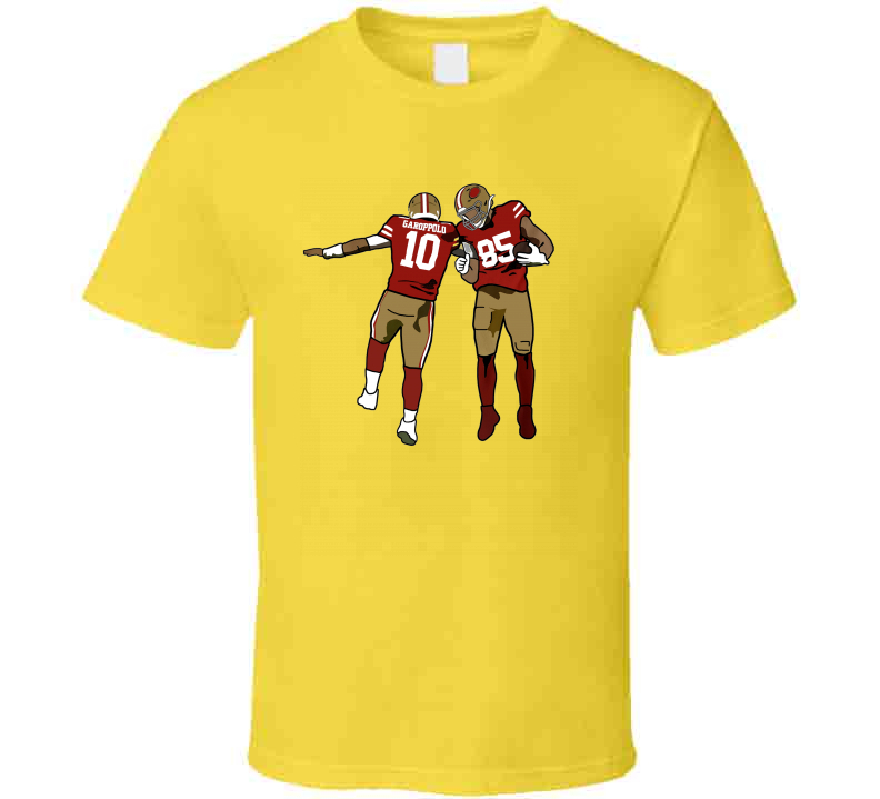 george kittle jimmy garoppolo shirt