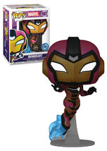 Funko POP! Marvel Ironheart - Limited Glow Chase Edition Pop in the box #687 image 3