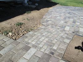 CS-0612-10 Castle Stone Molds (10) to Make 6"x12"x1.5" Cobblestones Pavers Tile  image 4