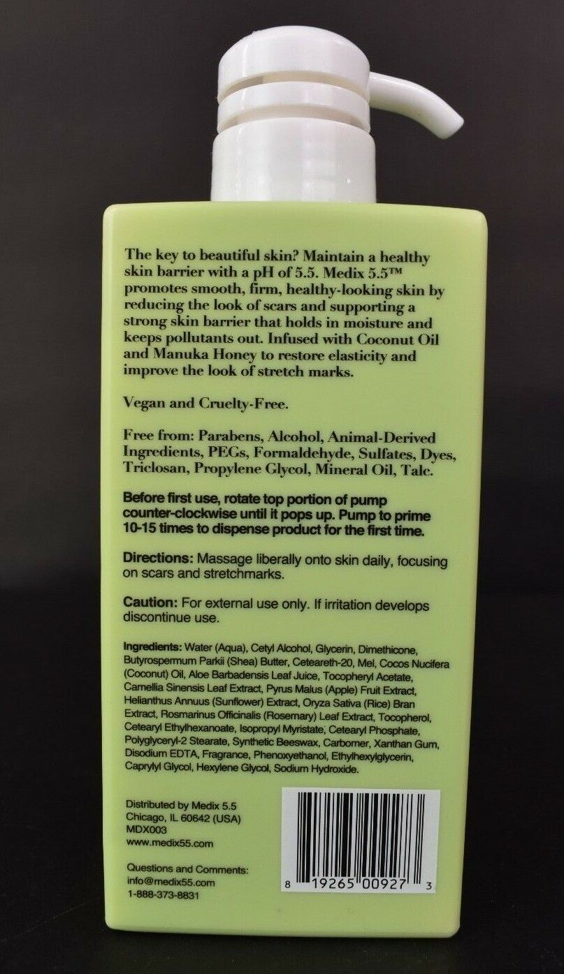 MEDIX Coconut Oil Manuka Honey Visual Repair Cream pH5.5 For Scars