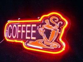 Brand New Coffee 3D Acryl Neon Beer Bar Pub Neon Light Sign 11&quot;x8&quot; High ... - $69.00