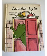 Lovable Lyle Coccodrillo Vintage Bambini Libro 1969 Bernard Waber Settim... - $9.88