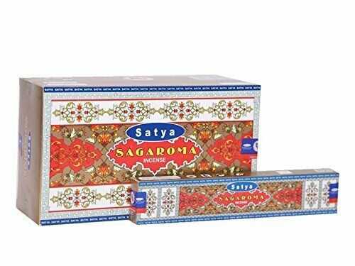 Primary image for Satya Sagaroma Incense Sticks Agarbatti 12 Packs of 15 Grams in a Box Free Ship