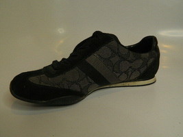 Womens Coach Kelson Black\Gray Shoes Size 6.5B  - $29.99