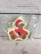 Vtg Hallmark Paper Napkins Christmas Red Teddy Bear Party Express Santa Tree - $9.90