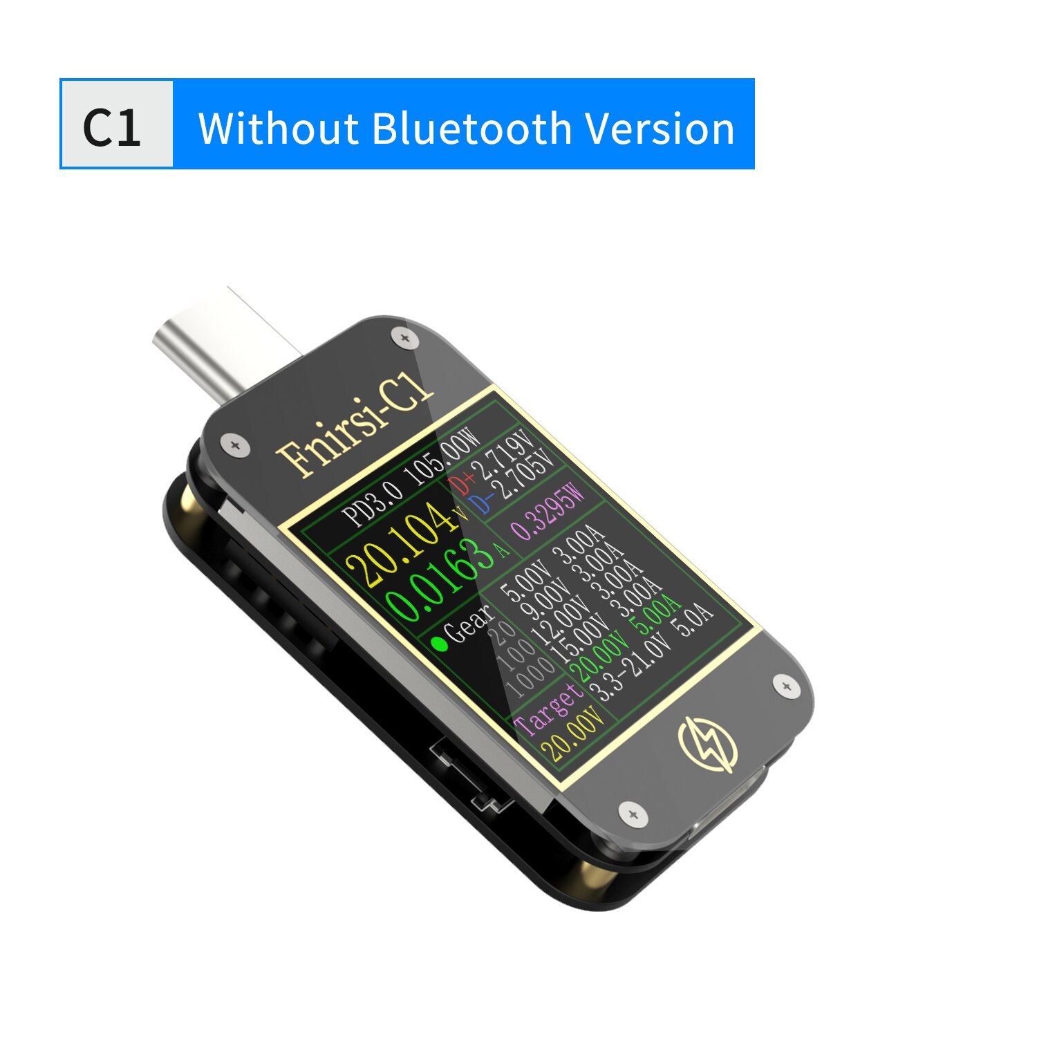 FNB38 Current And Voltage Meter USB Tester QC4+ PD3.0 2.0 PPS Fast ...