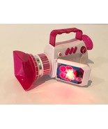 Barbie On Air Movie Video Camera Camcorder Toy With Lights and Sounds 2010 Pink - $12.99