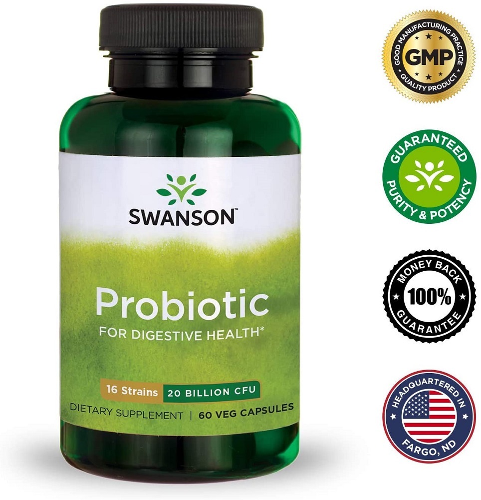 Swanson Probiotic For Digestive Health Gi Tract Immune Support (caps 