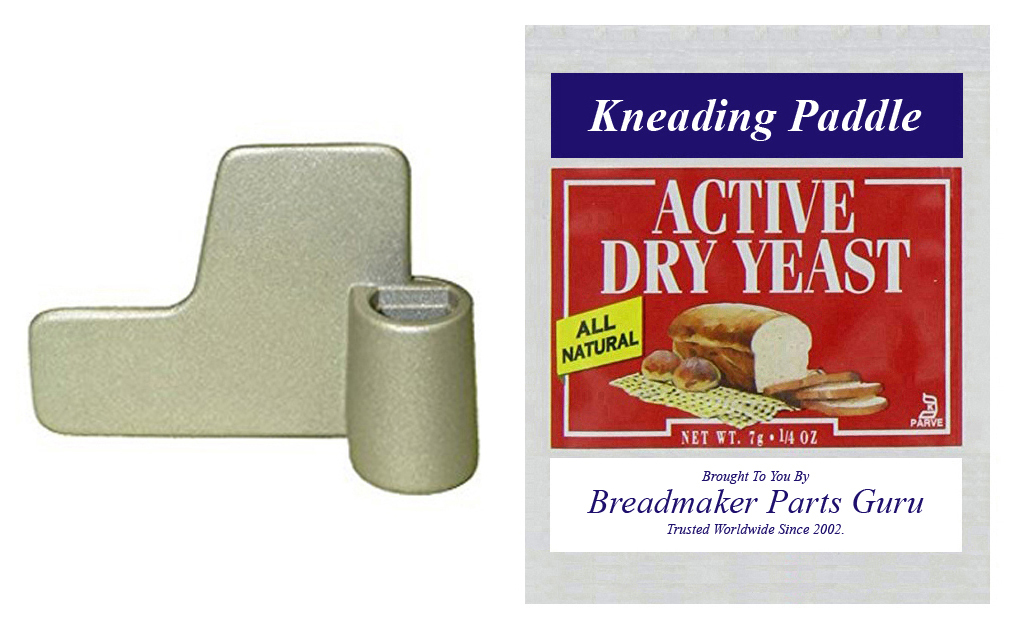 Kneading Paddle Fits Charlescraft Model HBC310 CounterCraft Breadmaker