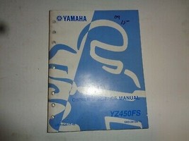 2004 Yamaha YZ450FS Factory Service Manual - $17.77