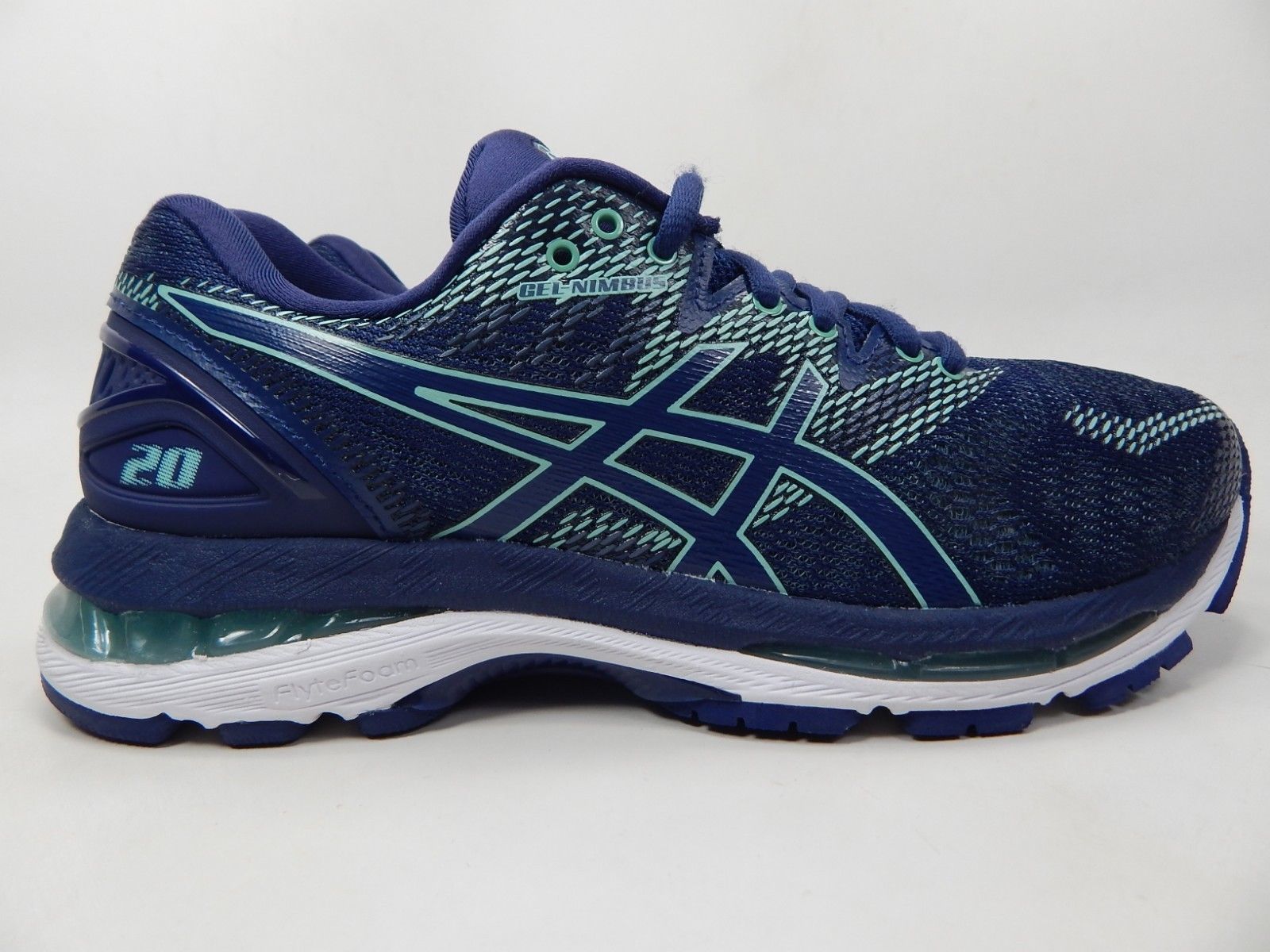 Asics Gel Nimbus 20 Size: 8 M (B) EU 39.5 Women's Running Shoes Blue ...