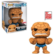 Funko Fantastic Four POP Marvel The Thing Exclusive 10" #570 [Super-Sized] image 1