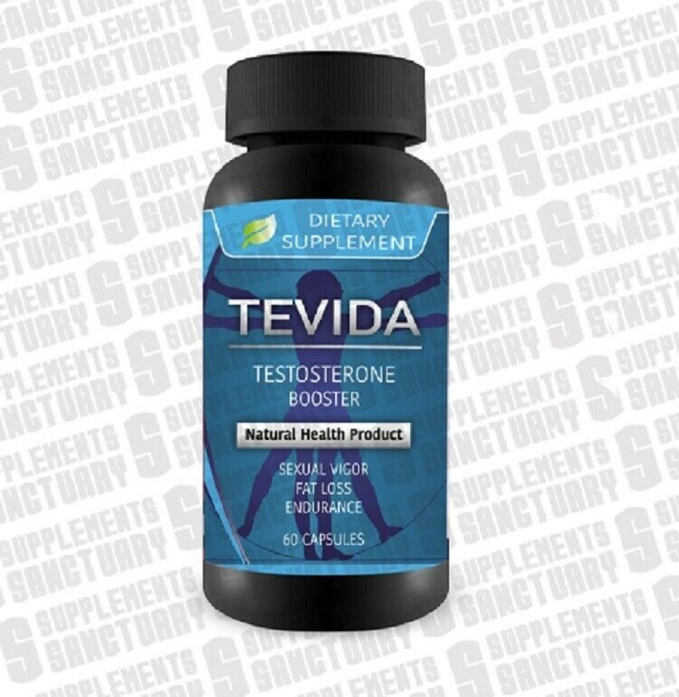 Tevida Testosterone Booster/ Sexual Vigor/Fat Loss/Endurance/ 60