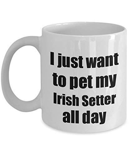 Irish Setter Mug Dog Lover Mom Dad Funny Gift Idea for Novelty Gag Coffee Tea Cu